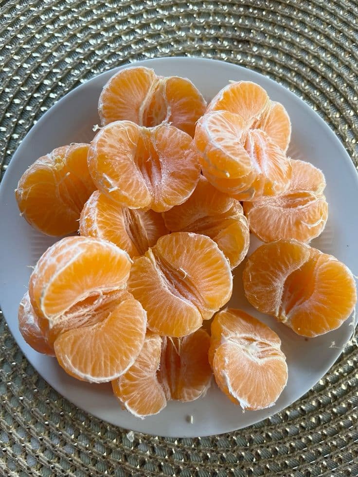 Peeled Nagpur Orange