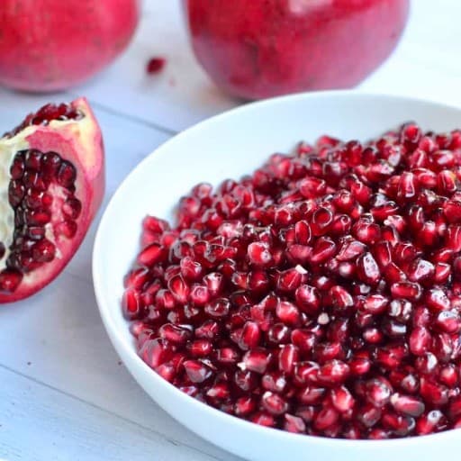 Peeled Pomegranate