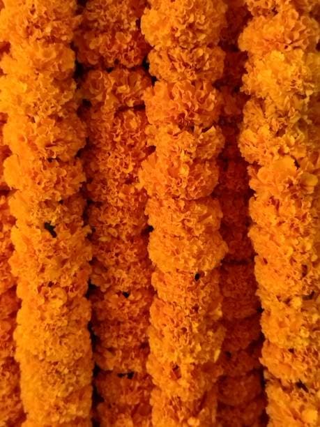 Orange Marigold Garland