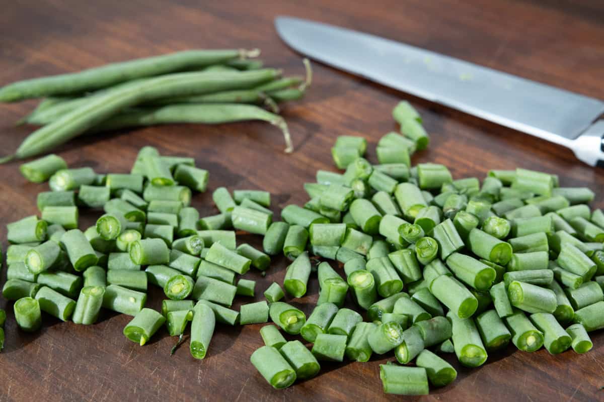 French Beans Chopped